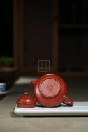 《思亭》宜興紫砂壺工藝美術師手工大紅袍思亭茶具