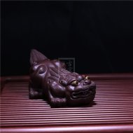 《覓財貔貅》宜興紫砂壺茶壺茶具純手工紫泥