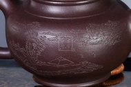 《華容壺》宜興紫砂壺高級(jí)工藝美術(shù)師手工紅砂紫泥容天泡茶壺茶具