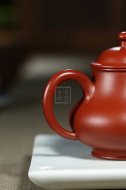 《思亭》宜興紫砂壺工藝美術師手工大紅袍思亭茶具