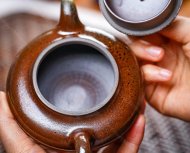 獨家首發，品名：線圓。泥料：極品紫泥（