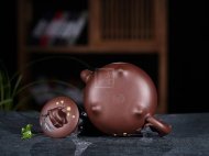 《松竹梅》紫砂壺宜興高級工藝美術師手工泡茶壺紫泥茶具茶壺