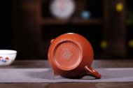 《祥龍納?！芬伺d紫砂壺名家工藝美術師手工茶壺料大紅袍祥龍納福壺
